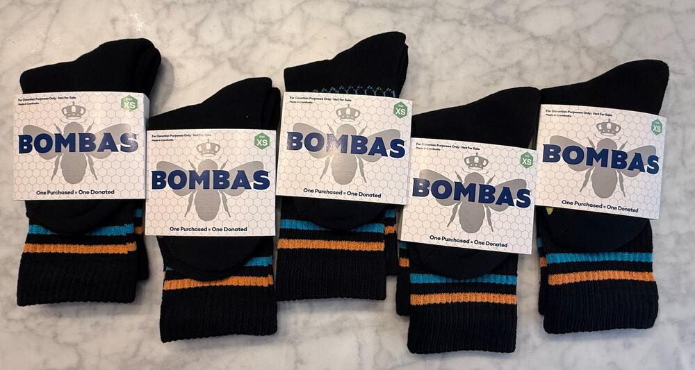 NWT Bombas Kids or Unisex XS Sock Tech 5 pack $60